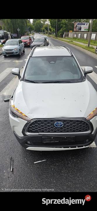 TOYOTA Corolla Cross STYLE 20 Hybrid 2022 automatyczna Łódź sprzedam
