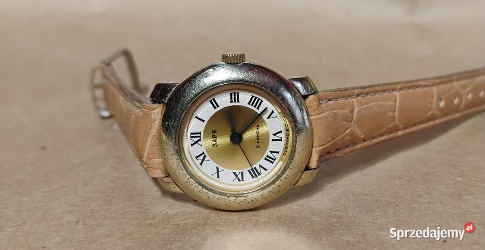 Zegarek Damski ZARIA 21 JEWELS 28mm Opole sprzedam