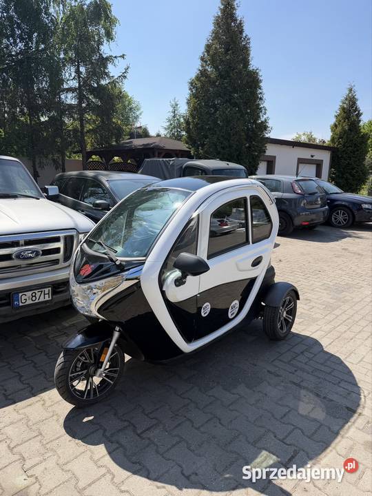 Skuter elektryczny zabudowany trzykołowy bez Gdańsk