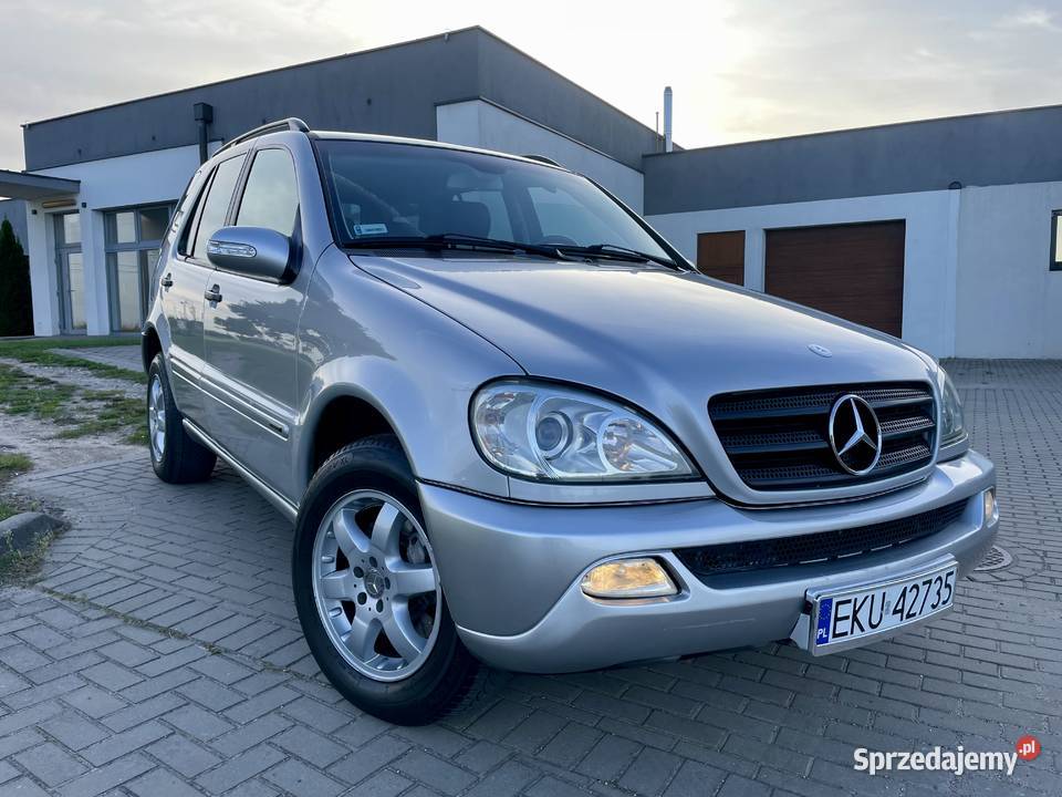 ŁADNY DOINWESTOWANY MERCEDES BENZ ML 27 CDI 163 Kutno