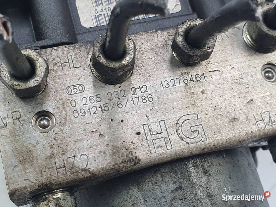 POMPA ABS HAMULCOWA OPEL MERIVA A LIFT 13276461 osobowe Części samochodowe kujawsko-pomorskie Lipno