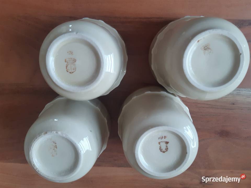 4 sztuki Kubek Tułowice Kubki PRL Porcelit Pozostałe Dom i Ogród Warszawa sprzedam