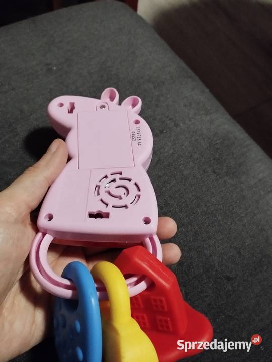 zabawka muzyczna świnka Peppa klucze grająca Poznań sprzedam