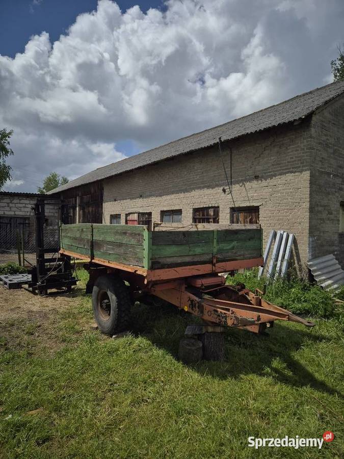 Przyczepa wywrotka jednoosiowa Przyczepy rolnicze