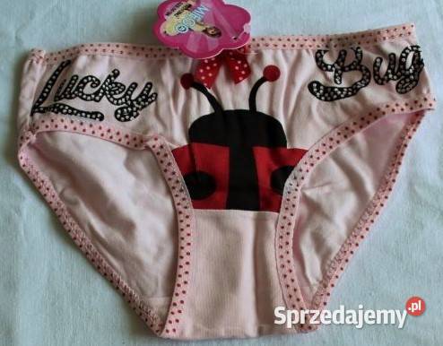Figi majtki dziewczęce bawełna 98104 4 Rozmiar 98 Warszawa