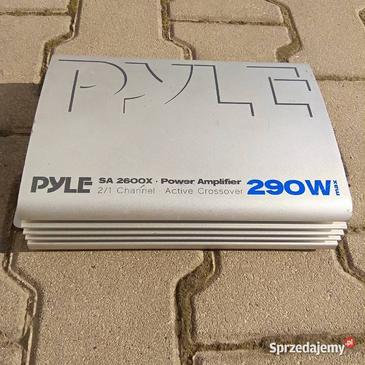 Pyle SA 2600X Wzmacniacz samochodowy 290 W20A dolnośląskie Świebodzice