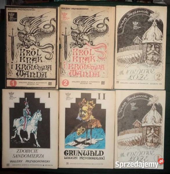 6x Walery Przyborowski Grunwald Madejowe łoże podkarpackie Rzeszów sprzedam