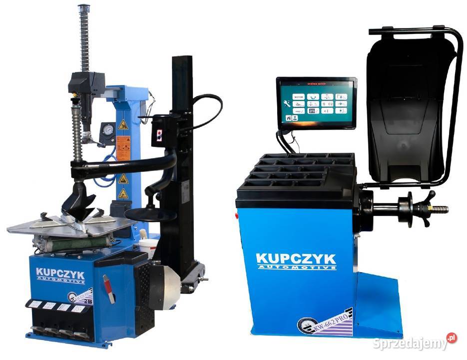 Montażownica 528 2B Pro Wyważarka KW662 PRO Montażownice i wyważarki Warka