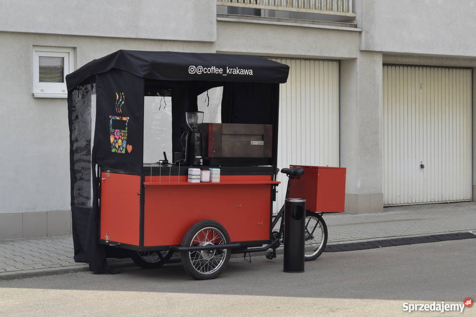 Rower kawowycoffee bikemobilna kawiarniarower Biznes i Przemysł Kraków