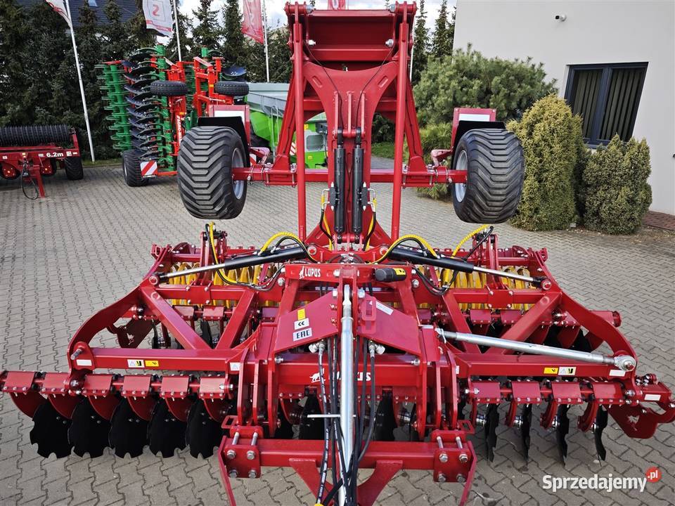 Brona talerzowa 4m hydraulicznie składana Kwidzyn sprzedam