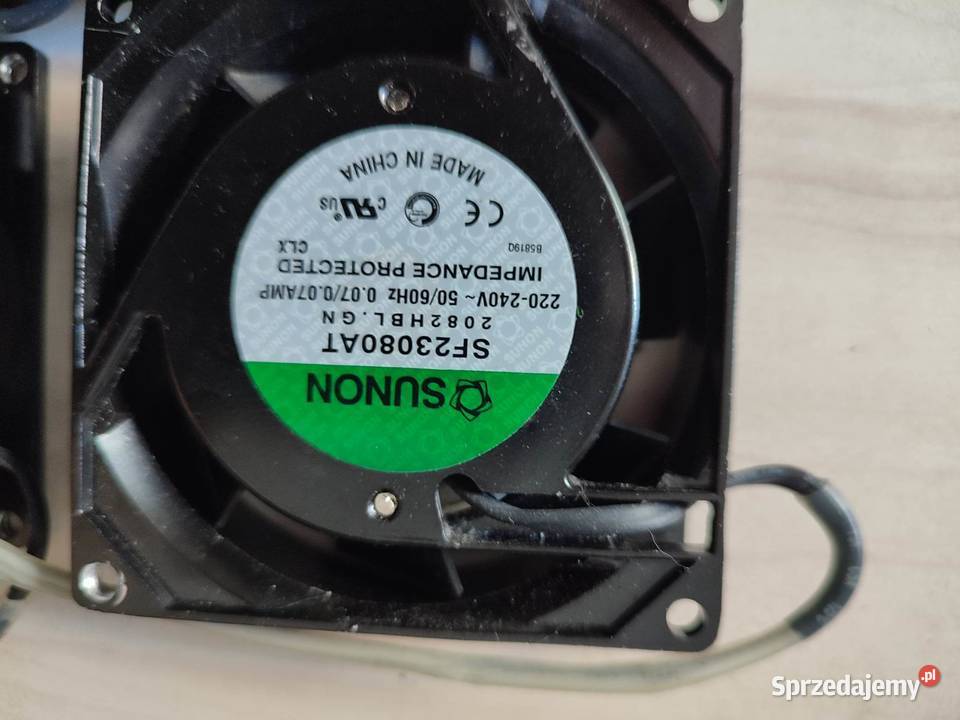 wentylator osiowy sunon sf23080at 80x80x25mm 14w Warszawa