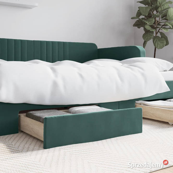 Szuflady pod łóżko 2 ziemnozielone WM833918 Warszawa