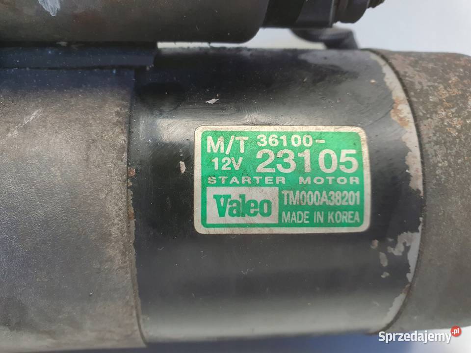 ROZRUSZNIK Hyundai Trajet 20 16V ROZRUSZNIK Układ elektryczny silnika