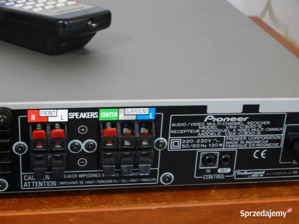 Amplituner Pioneer VSXC300 pilot mocny WYSYŁKA podkarpackie Jasło