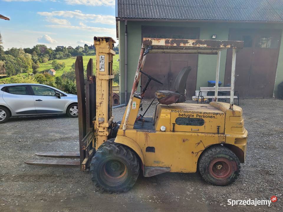 Steinbock Wózek Widłowy Udzwig 3500 Podwójne Wózki widłowe małopolskie