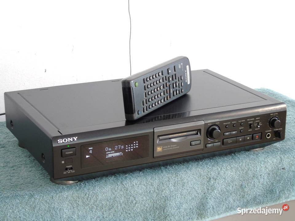 MD Sony MDSJE510 pilot sprawny i ładny DOSTAWA Odtwarzacze CD i MD