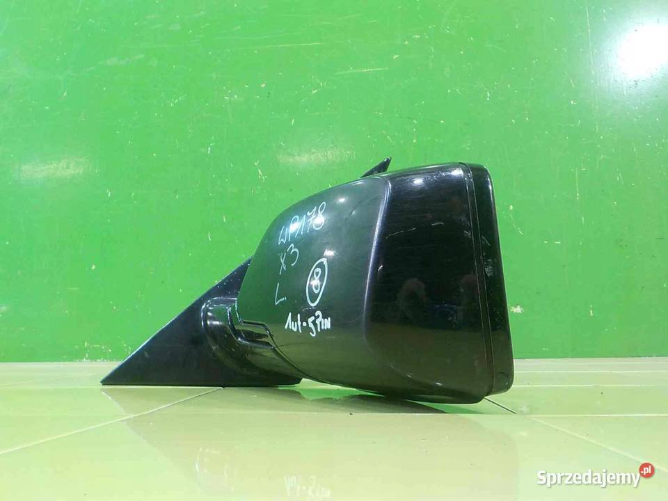 BMW X3 E83 MPAKIET 20 D AUT 08r 5D lusterko lewe Lusterka zewnętrzne mazowieckie