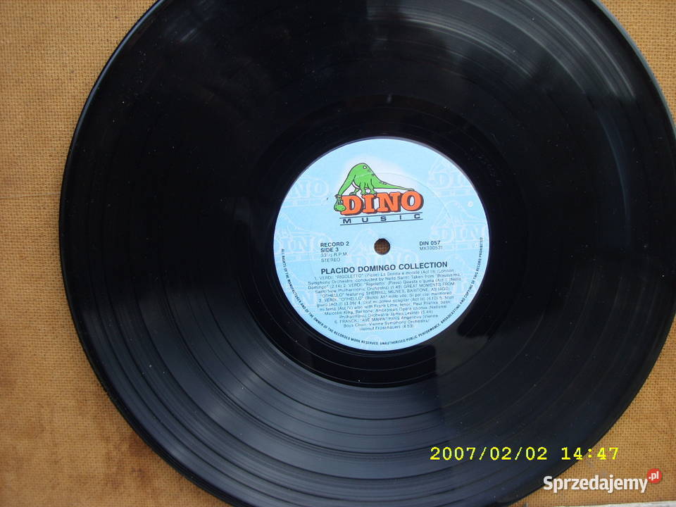 Klasyka LP PLACIDO DOMINGO2 plyty wintlowe Wołów