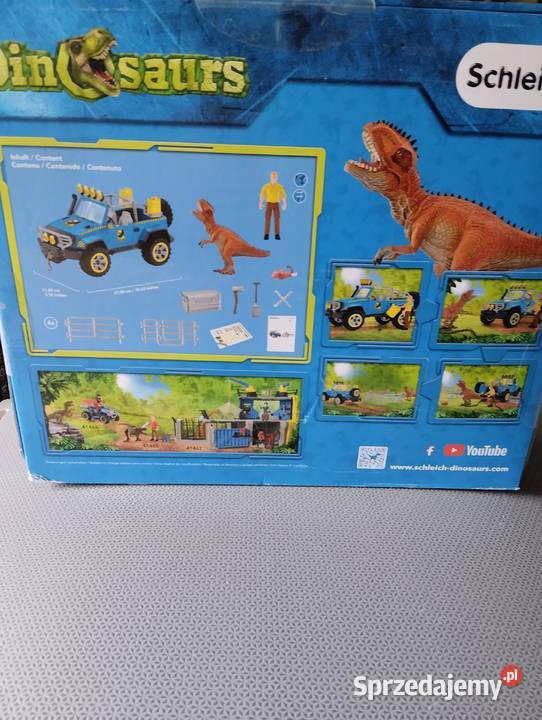 Dinozaur z akcesoriami lubuskie Krzesin