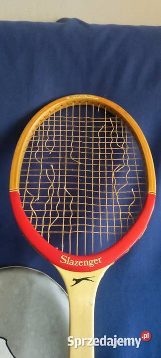 Rakieta tenisowa Slazenger polpokrowiec drewno Wrocław