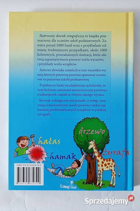 Ilustrowany słownik ortograficzny Autor Rok wydania 2018 mazowieckie Konstancin-Jeziorna