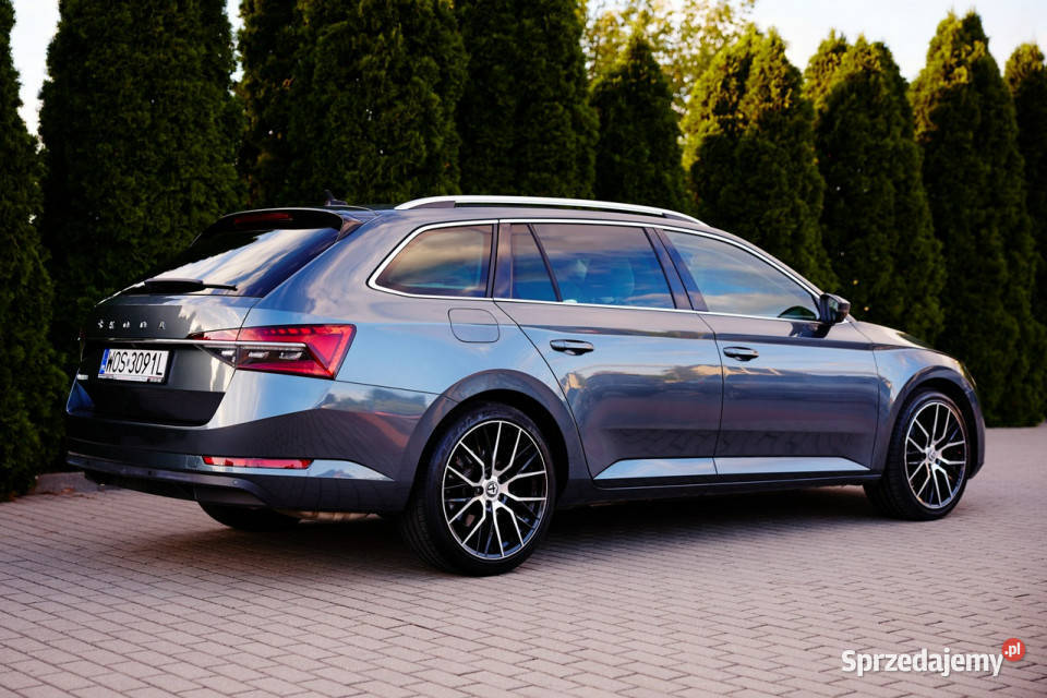 koda Superb 20 TSI190AsoSalon PolskaFV23 III aluminiowe felgi Rzekuń