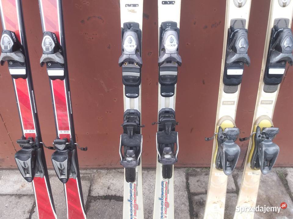 narty 150 z wiązaniami 1 para 100 trzecia para sprzedam