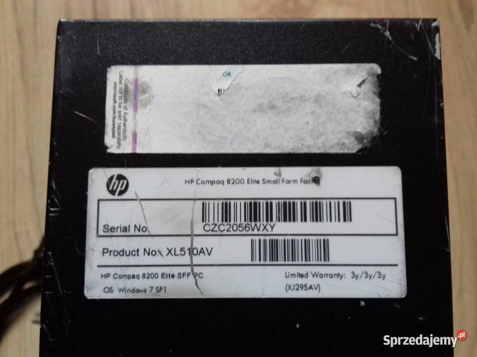 SFF HP Compaq 8200 Elite SFF PC 1495 i32100 SSD Bydgoszcz