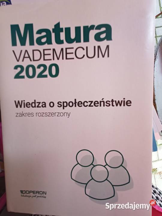Vademecum matura WOS operon używane podręczniki Warszawa