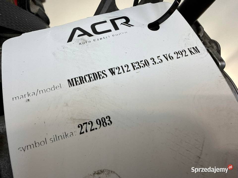 SILNIK 272983 Mercedes E350 CGI W212 35 V6 292 Chełm