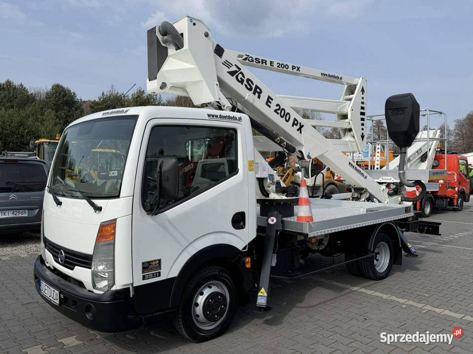 Nissan Cabstar Zwyżka Podnośnik Koszowy GSR E200 Widełki