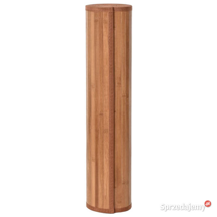 Dywan prostokątny naturalny 80x100 bambusowy