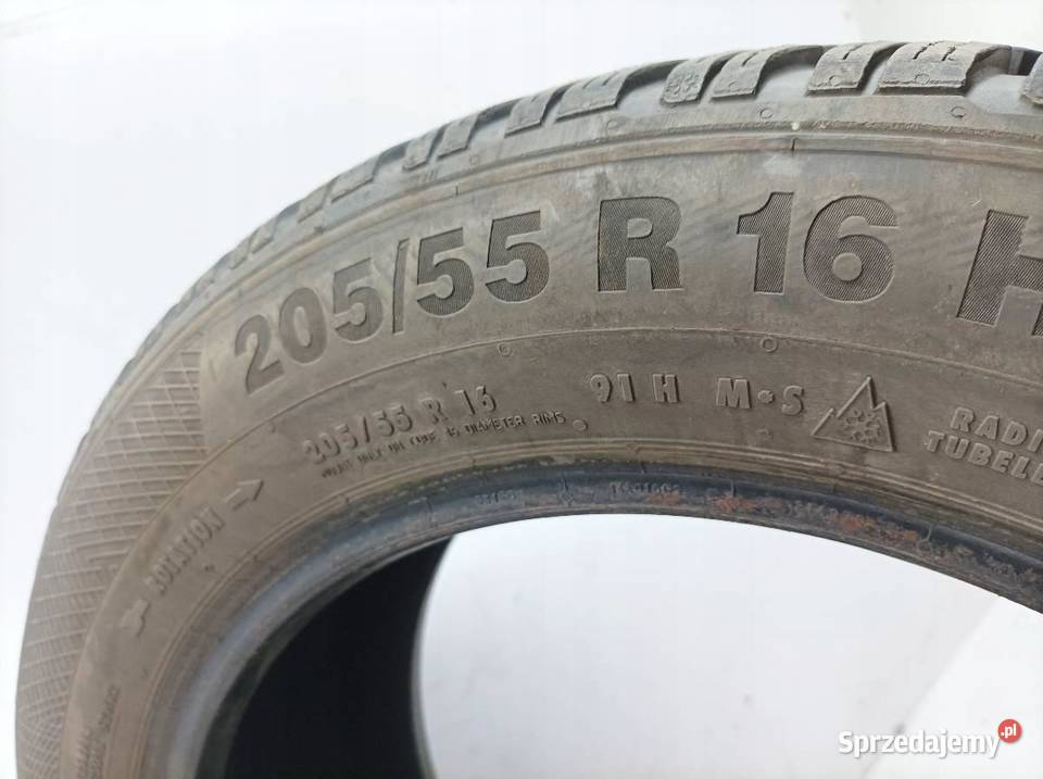 2x OPONA ZIMOWA CONTINENTAL CONTIWINTERCONTACT zima