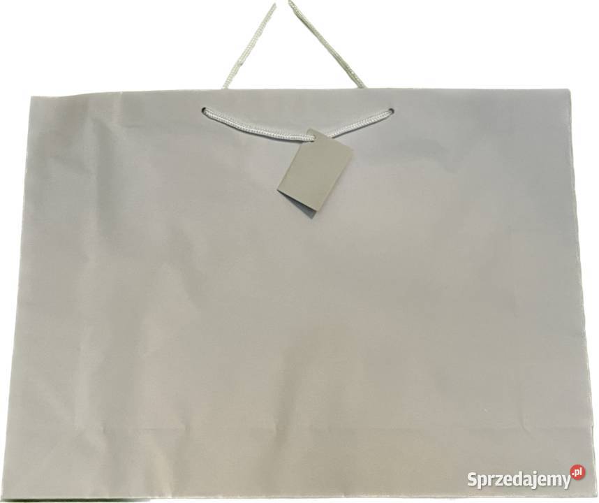 Ozdobna Torebka Prezentowa Adar W Kolorze Białym Ostrowy nad Okszą