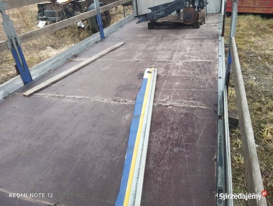 SKRZYNIA ŁADUNKOWA PAKA PLATFORMA aluminiowa Mojusz