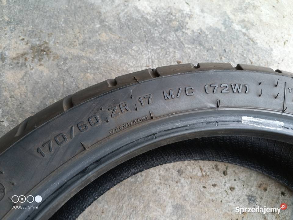 Opona Metzeler Roadtec Z6 17060 ZR 17 Wolbórz