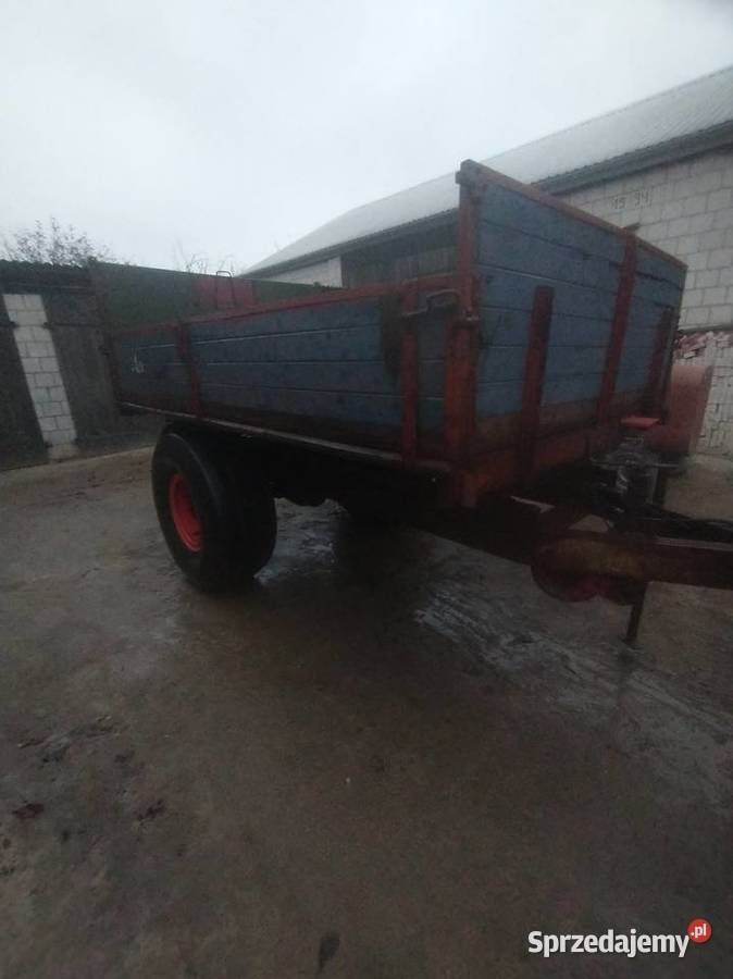 Przyczepa Miller kiper 5 ton z Niemiec Parczew sprzedam