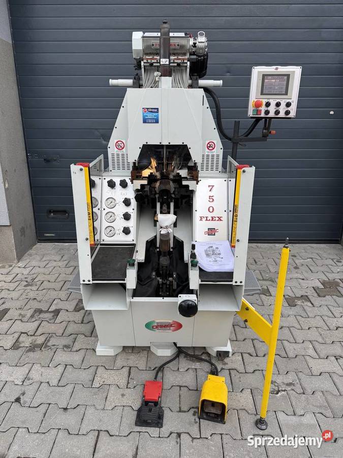 Ormac 750 FLEX CE Komputerowa ćwiekarka pięt Produkcja Łaskarzew