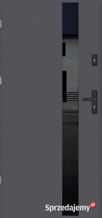 drzwi THERMO DIAMOND LUMINA 2 NERO Producent śląskie