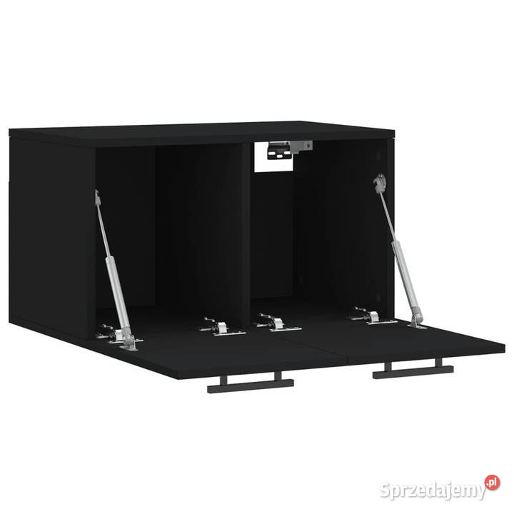 Szafka wisząca czarna 60x365x35 materiał mazowieckie Warszawa