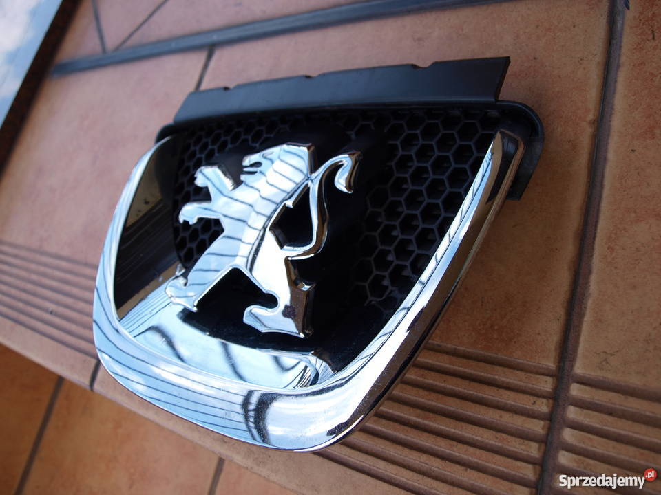 Peugeot 308 znaczek emblemat w zderzak 2007 Kalisz