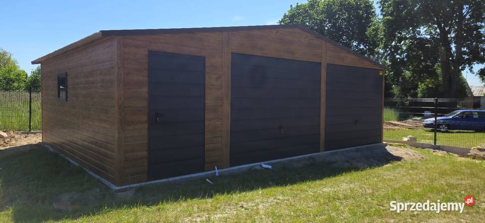 8x6 Garaze Blaszane Garaż Blaszany Blaszak Biłgoraj