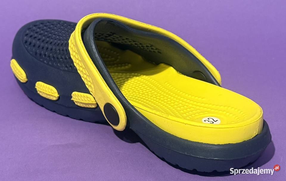 Granatowe dziecięce chodaki rozmiar 32 Żyrardów