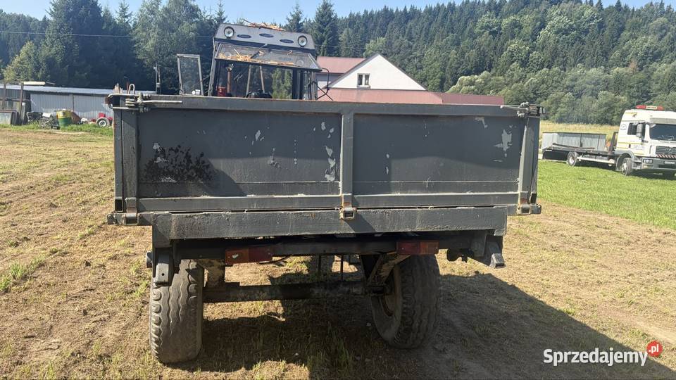 Przyczepa z kiprem jednoosiowa małopolskie Jordanów