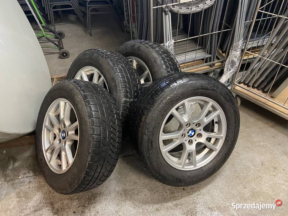 Bmw koła 8J 17 z oponami zimowymi Samochodowe Warszawa