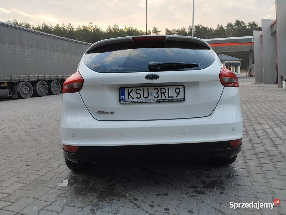 Ford focus mk3 2015 niski przebieg biały