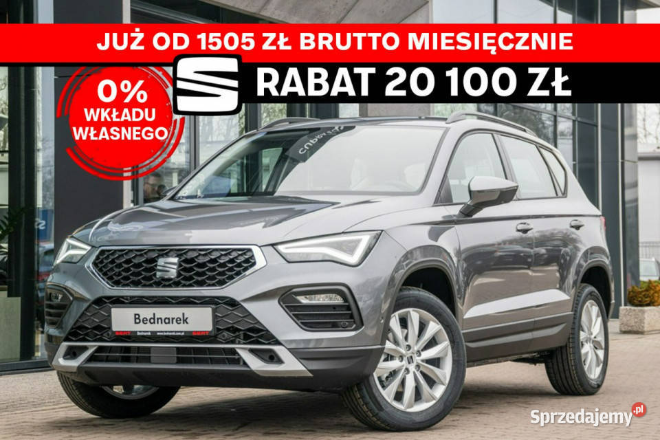 Seat Ateca Style 15 TSI 150 DSG Dostępny ręki gniazdo USB Łódź
