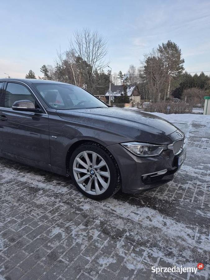 BMW F30 MODERN LINE nieuszkodzony Seria 3 mazowieckie Ostrów Mazowiecka