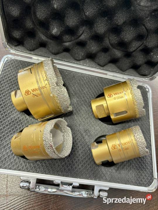 Zestaw koronekotwornic WERTEC 35405068mm warmińsko-mazurskie Elbląg sprzedam