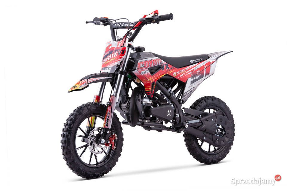 Coyote 50cc cross spalinowy VX Hydraulic koła 10 Alkomaty i ustniki Lublin
